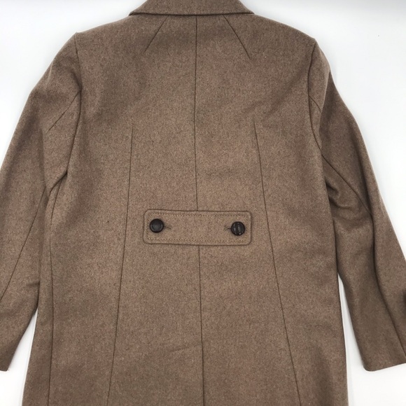 CK Women's Wool-Blend Double-Breasted peacoat - Picture 2 of 4